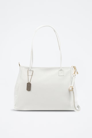 Sac porté épaule en cuir Bellini - Blanc