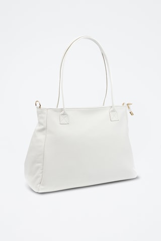 Sac porté épaule en cuir Bellini - Blanc