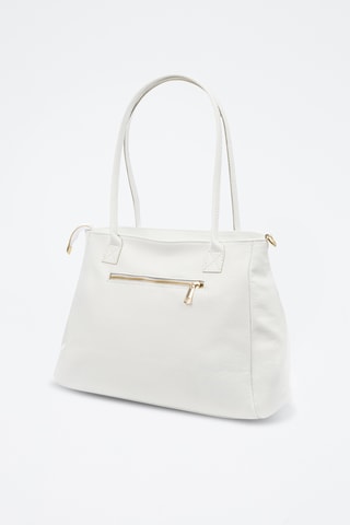 Sac porté épaule en cuir Bellini - Blanc