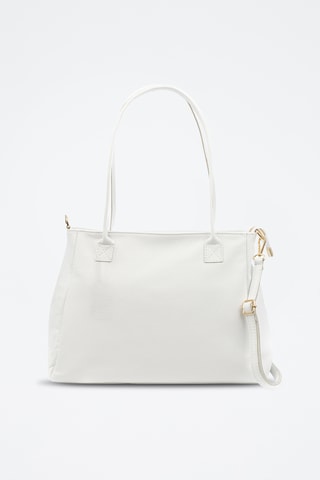 Sac porté épaule en cuir Bellini - Blanc