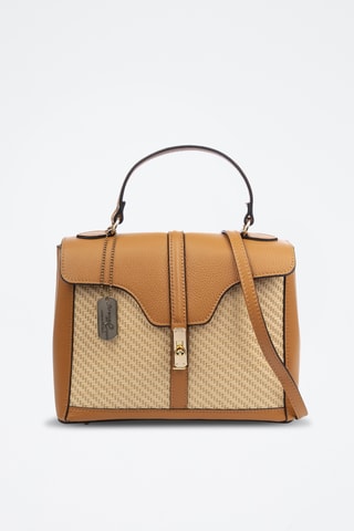 Sac à main en cuir Basciano - Marron