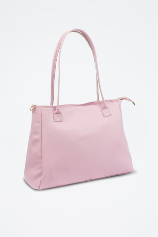 Sac porté épaule en cuir Bellini - Rose