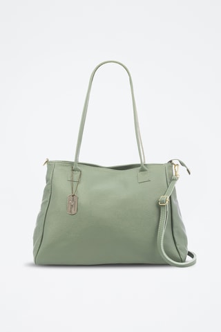 Sac porté épaule en cuir Bellini - Vert clair