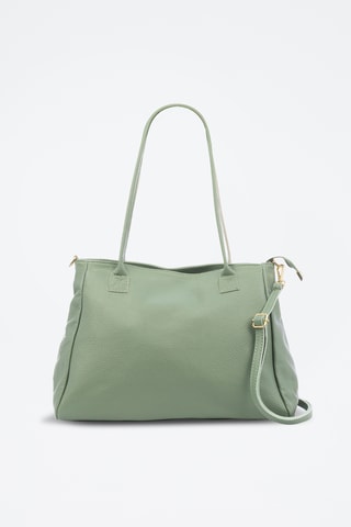 Sac porté épaule en cuir Bellini - Vert clair