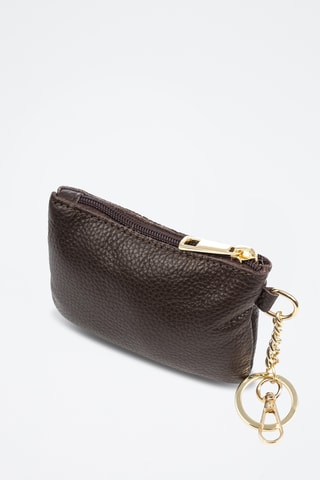 Porte-monnaie en cuir Bellosguardo - Marron