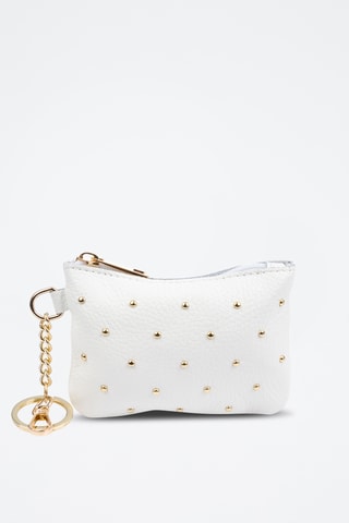 Porte-monnaie en cuir Bellosguardo - Blanc