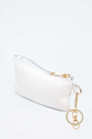 Porte-monnaie en cuir Bellosguardo - Blanc