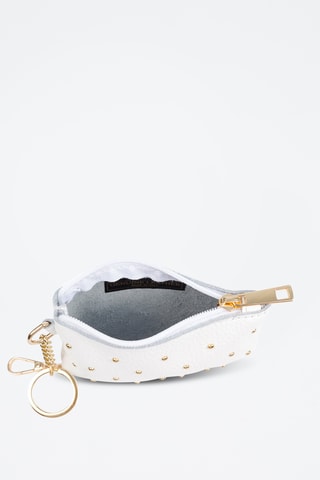 Porte-monnaie en cuir Bellosguardo - Blanc