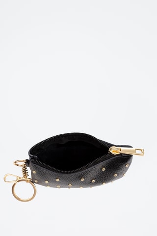 Porte-monnaie en cuir Bellosguardo - Noir