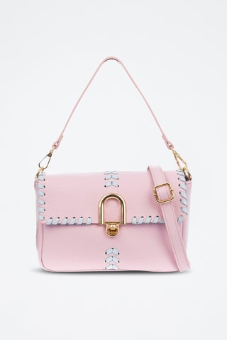 Sac à main en cuir Basicò - Rose