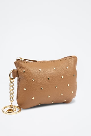 Porte-monnaie en cuir Bellosguardo - Marron