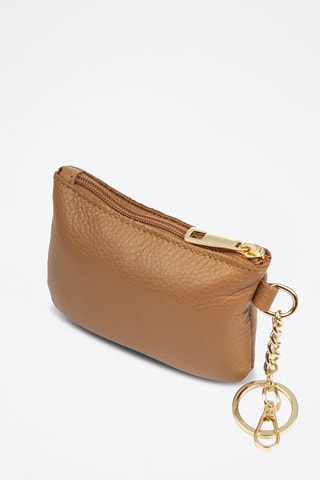 Porte-monnaie en cuir Bellosguardo - Marron