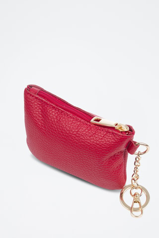 Porte-monnaie en cuir Bellosguardo - Rouge