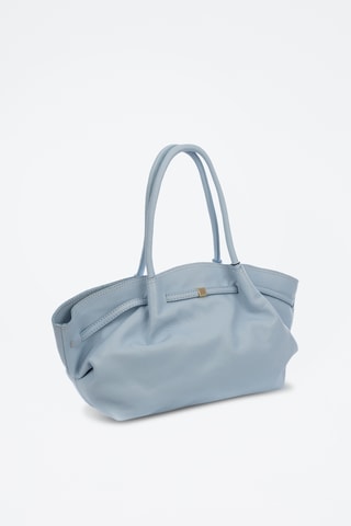Cabas en cuir Bema - Bleu clair
