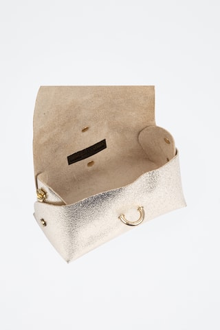 Sac bandoulière en cuir Aurora - Doré