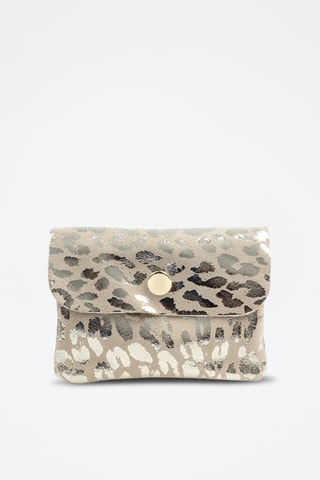 Porte-monnaie en cuir Alpignano - Beige