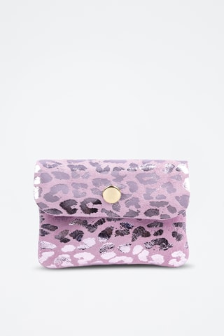 Porte-monnaie en cuir Alpignano - Rose