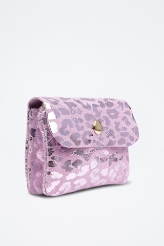 Porte-monnaie en cuir Alpignano - Rose