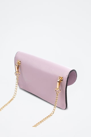 Sac bandoulière en cuir Aquilonia - Violet