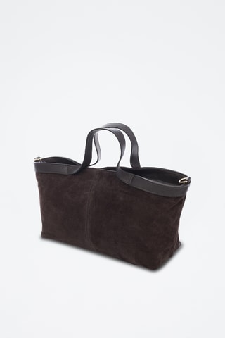 Cabas en cuir Bassignana - Marron