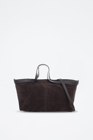 Cabas en cuir Bassignana - Marron