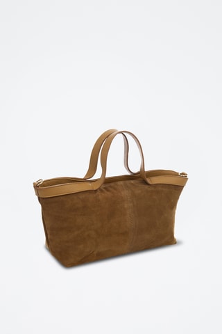 Cabas en cuir Bassignana - Marron