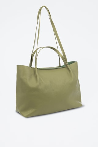 Sac à main en cuir Battaglia - Vert
