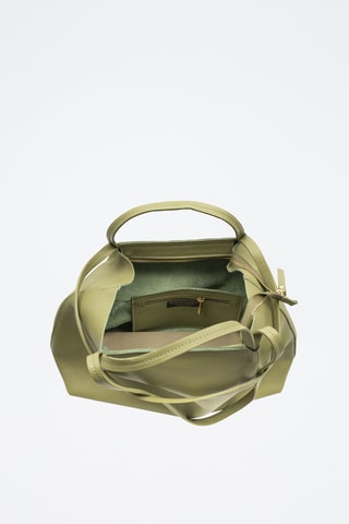 Sac à main en cuir Battaglia - Vert
