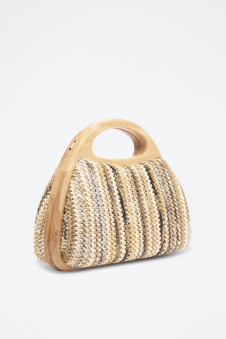 Sac à main en bois Bella - Multicolore