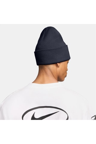 Bonnet Peak - Bleu marine et blanc