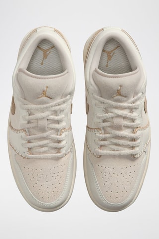 Air Jordan 1 Low en cuir - Blanc