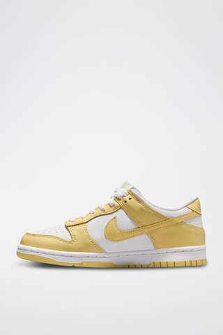 Nike Dunk Low en cuir - Blanc
