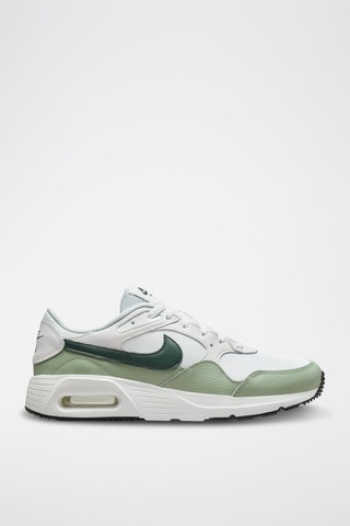 Nike Air Max SC en cuir - Blanc et kaki