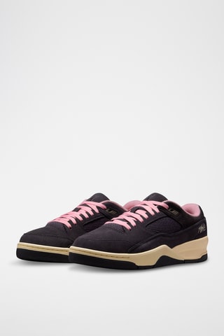 Jordan Flight Court en cuir - Noir