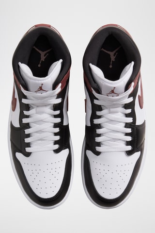 Air Jordan 1 en cuir - Blanc et noir