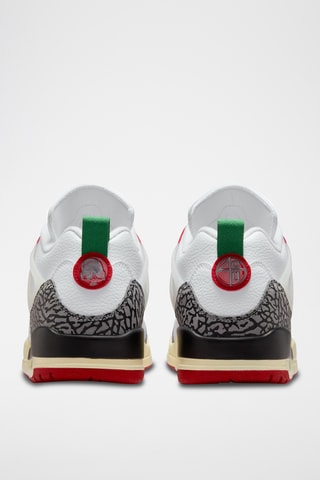 Jordan Spizike Low SE en cuir - Blanc