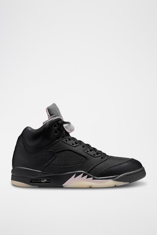 Air Jordan 5 en cuir - Noir
