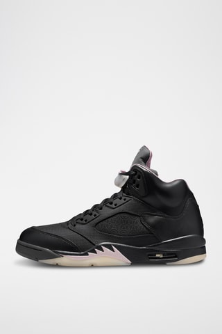 Air Jordan 5 en cuir - Noir
