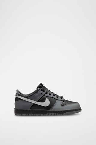 Dunk Low en cuir - Noir