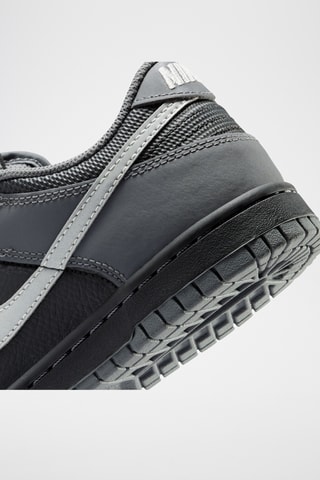 Dunk Low en cuir - Noir