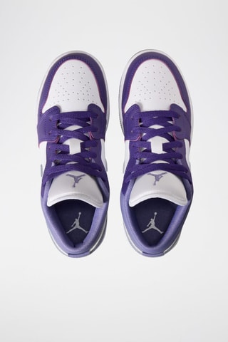 Air Jordan 1 Low en cuir - Violet