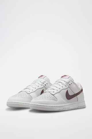 Nike Dunk Low en cuir - Blanc