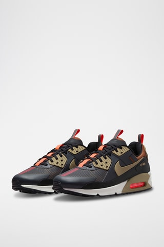 Nike Air Max 90 Drift en cuir - Gris foncé et taupe