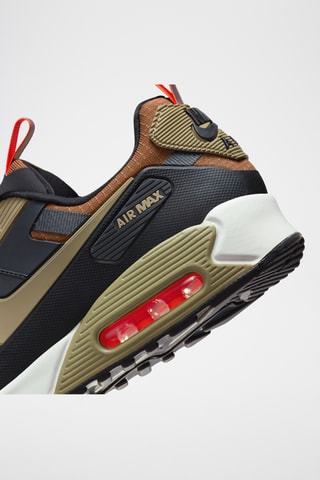 Nike Air Max 90 Drift en cuir - Gris foncé et taupe