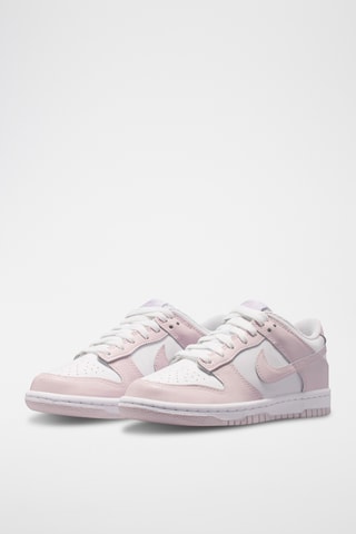 Nike Dunk Low en cuir - Blanc