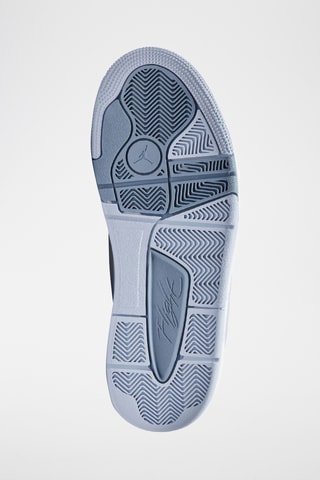 Jordan Flight Court en cuir - Gris clair et mauve