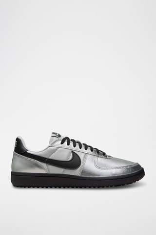 Nike Field General en cuir - Argenté