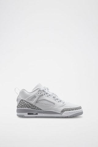 Jordan Spizike Low en cuir - Blanc