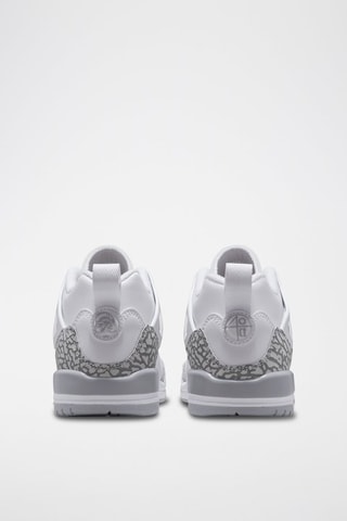 Jordan Spizike Low en cuir - Blanc