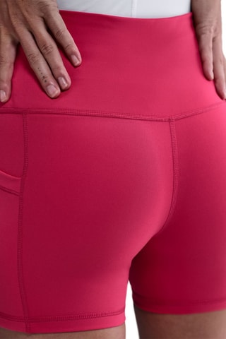 Short de tennis taille haute Advantage - Fuchsia